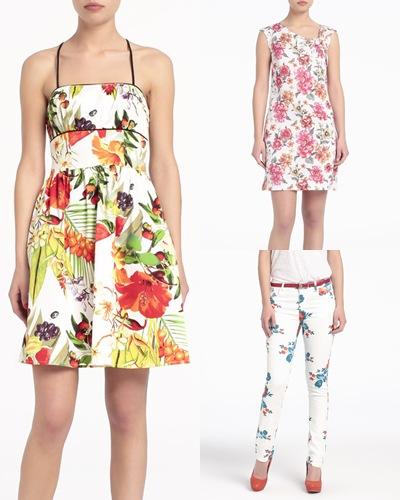 Tendencia: estampado de flores