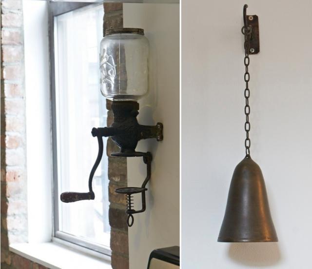 Ladrillo y mucho vintage en Tribeca