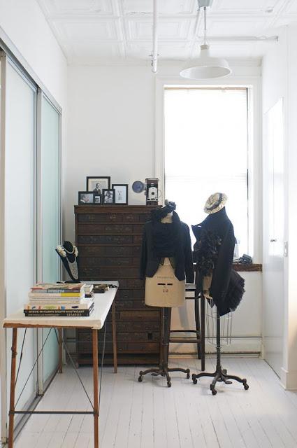 Ladrillo y mucho vintage en Tribeca