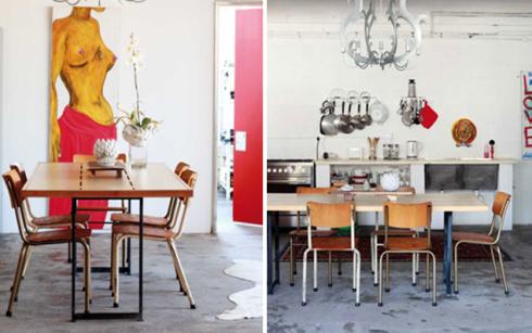 Un loft en color rojo 2