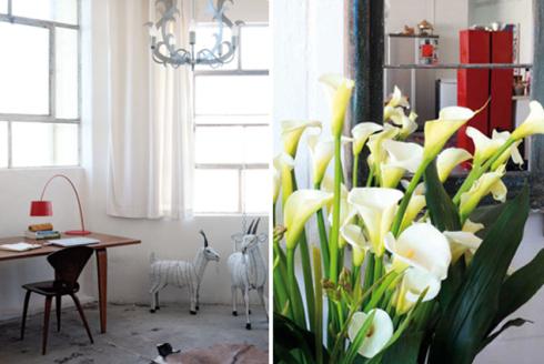 Un loft en color rojo 1