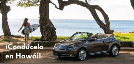 Conduce un VW Beetle Cabrio en Hawaii