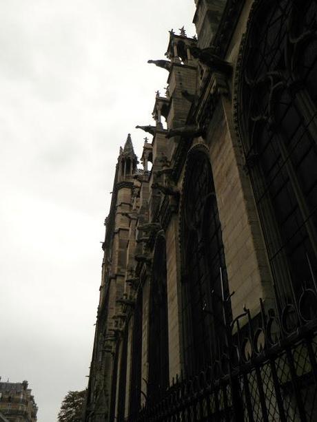 París en Octubre. Catedral de Notre Dame (exterior)Su