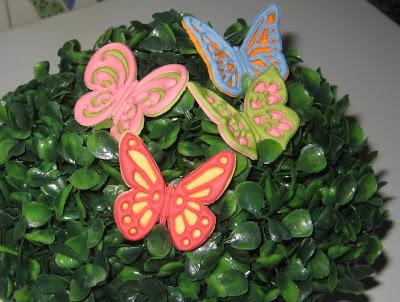 Paso a paso - Mariposas de fondant