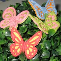 Paso a paso - Mariposas de fondant