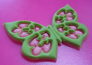 Paso a paso - Mariposas de fondant