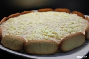 Tarta fácil de natillas de vainilla