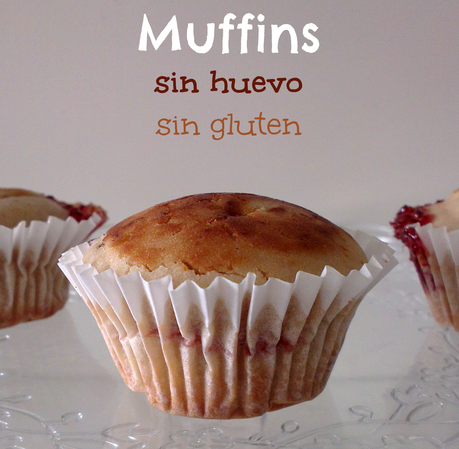 ♥ Muffins sin huevo y sin gluten ♥ Muffins sin huevo y sin gluten