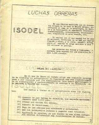 En aquellos tiempos... Marzo 1973