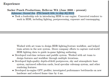 Infamous: Second Son playstation 4