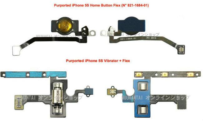 Componentes del iPhone 5S filtrados desde la fábrica