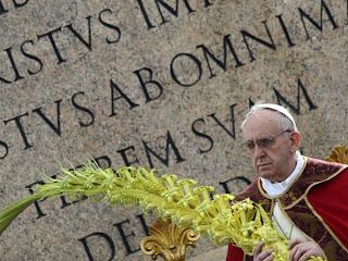 El Papa Francisco hace llamado a la juventud en Misa de Ramos