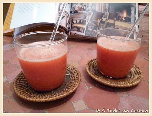 Smoothie de Fresa y Naranja