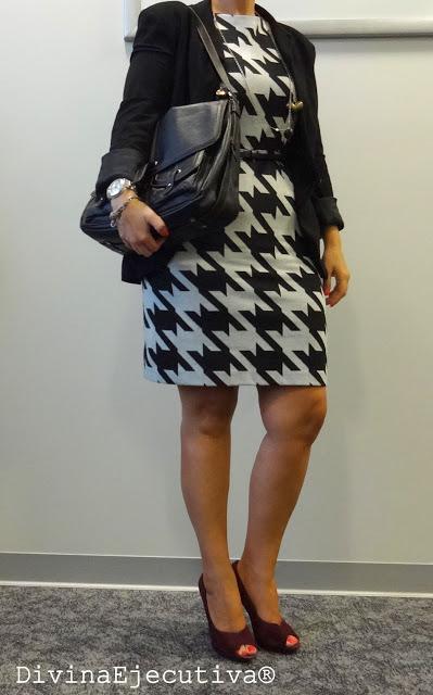 Mis Looks - Vestido pata de gallo