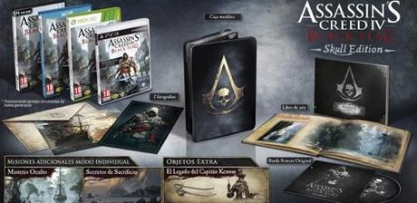 Reservas y Precios de Assassin´s Creed IV Black Flag en Edición Coleccionista Assassins creed 4 black flag playstation 4 edicion coleccionista