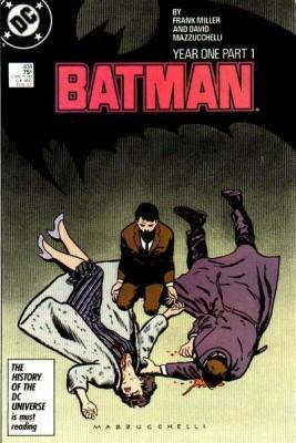 Batman #404 Año Uno Miller y Mazzucchelli