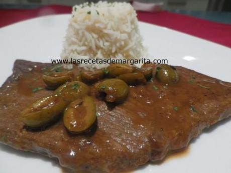 Filetes de ternera al jerez