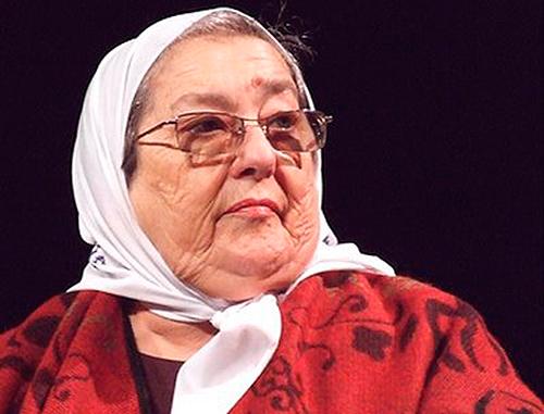 Hebe de Bonafini, Presidenta de la Madres de Plaza de Mayo.