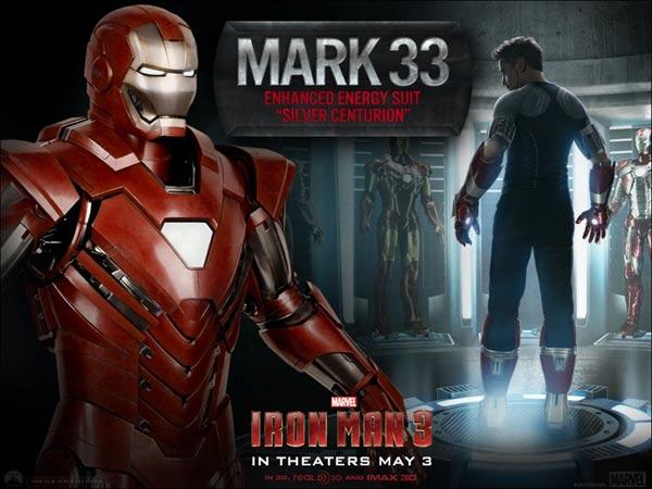 Conoce las nuevas armaduras de 'Iron Man 3'