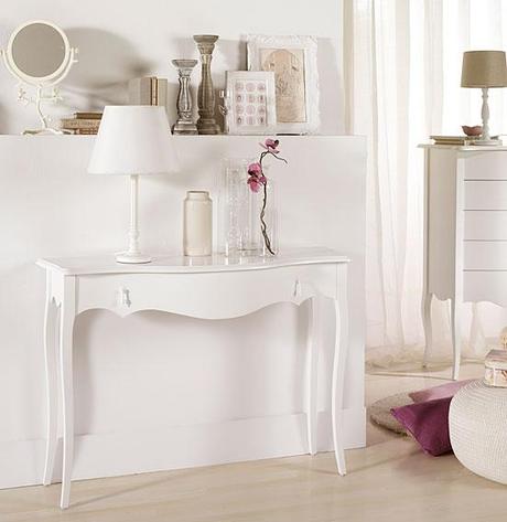 Dormitorios en blanco con sabor vintage