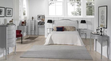 Dormitorios en blanco con sabor vintage