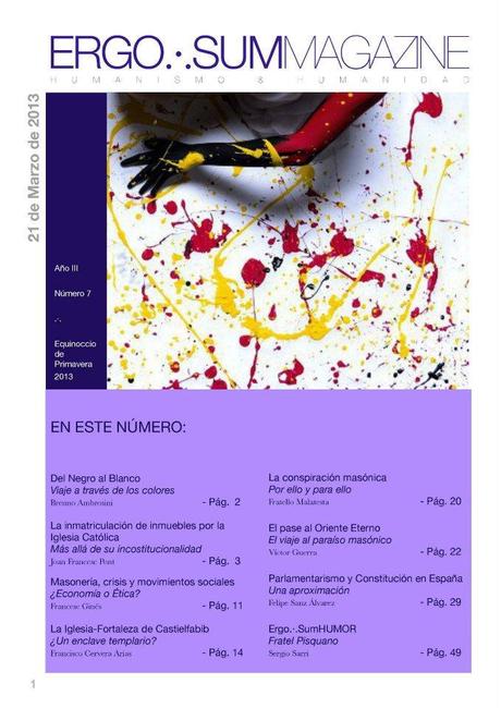 REVISTA ERGO SUM nº 7 REVISTA ERGO SUM nº 7