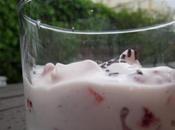 Crema yogurt fresas