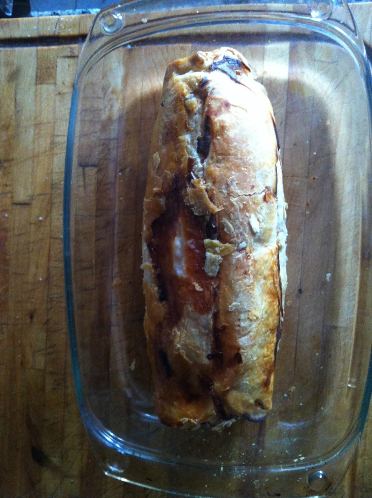 Solomillo hojaldrado con sorpresa