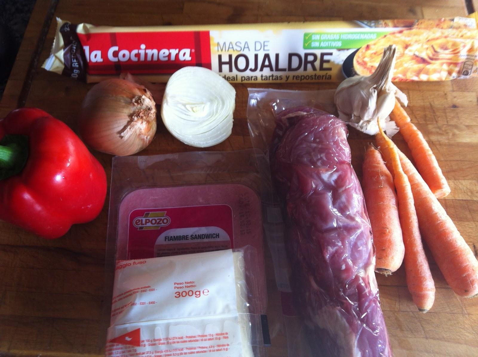 Solomillo hojaldrado con sorpresa