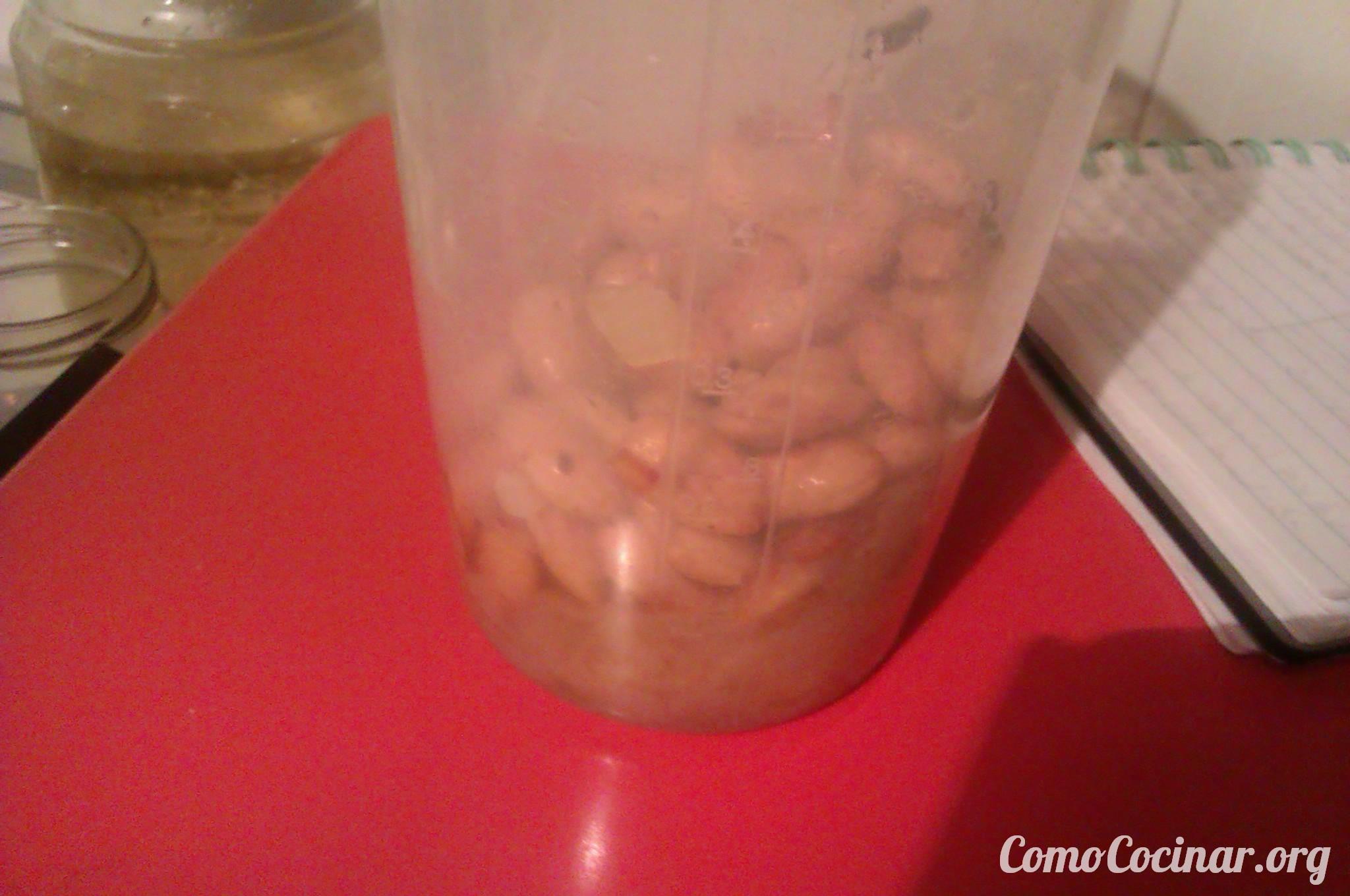 Paso a paso pollo con salsa de almendras