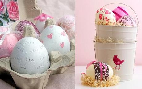 ideas para decorar huevos de Pascua