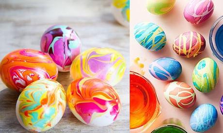 huevos pintados para decorar tu fiesta de Pascua