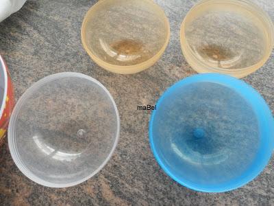 Huevo de pascua queso y ratones