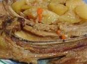 Receta Chuletas cordero verduras horno