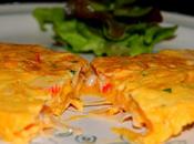 Tortilla francesa Txaka, Pavo braseado Queso Cheddar