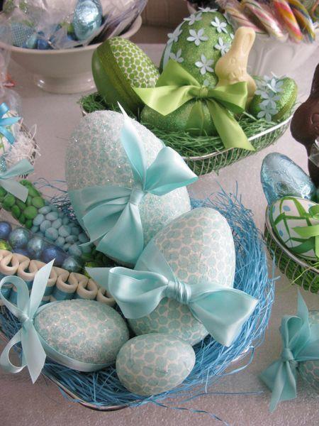 HUEVOS DE PASCUA DECORADOS 