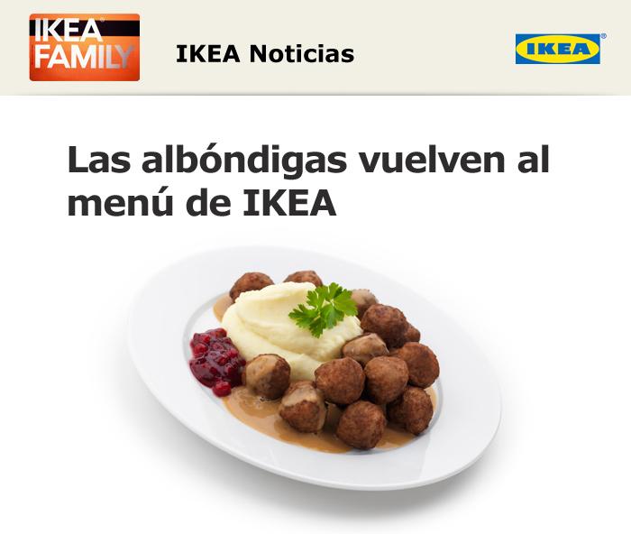 Albondigas de Ikea
