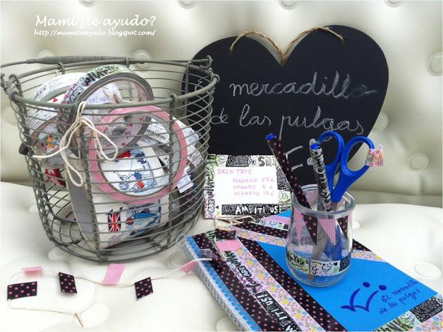 Kit con washi que preparé para la anterior edición de El ...