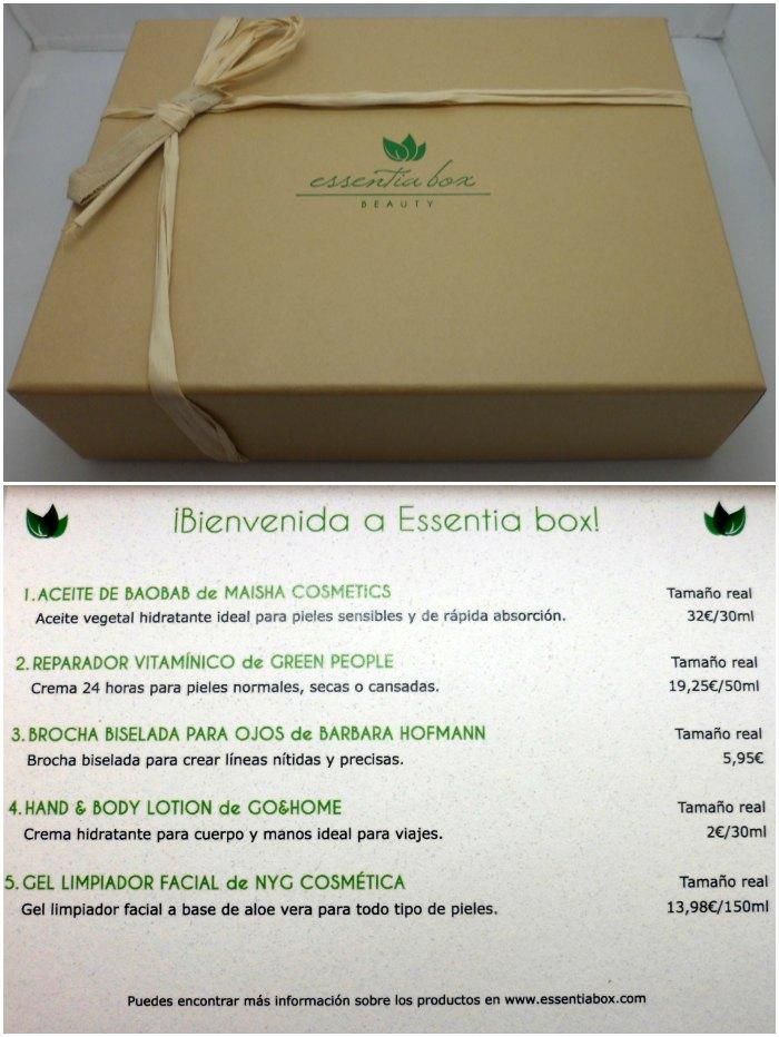 Essentia Box, la primera caja de cosmética natural