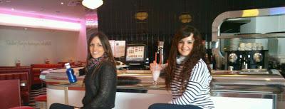 Almorzando en Urban diner