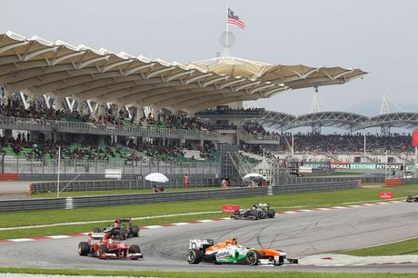 Adrian Sutil, Force India, Sepang, 2013