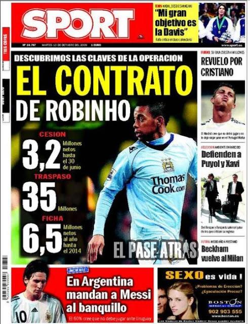 Los contratos del diario Sport
