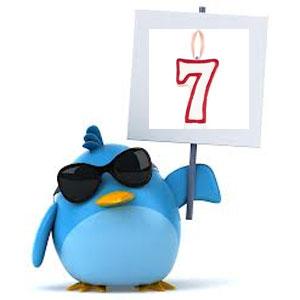 Felicidades Twitter #Twitter7