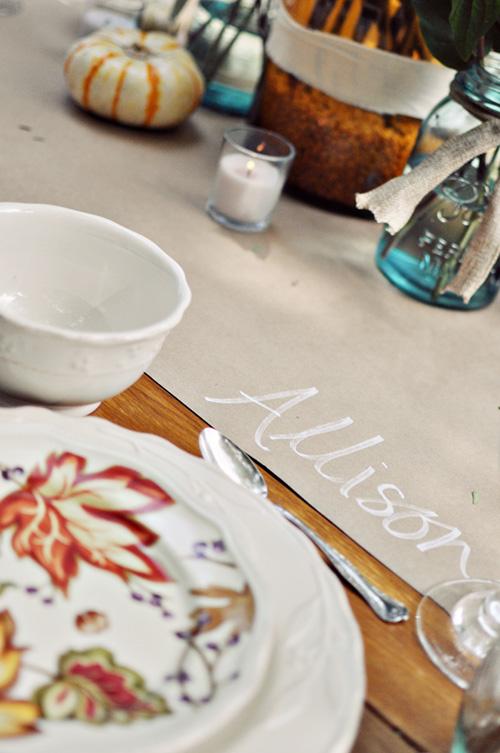 VISTE TU MESA CON PAPEL CRAFT