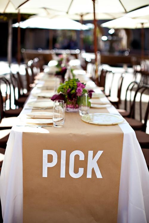 VISTE TU MESA CON PAPEL CRAFT