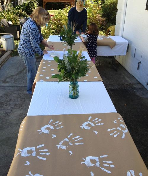 VISTE TU MESA CON PAPEL CRAFT