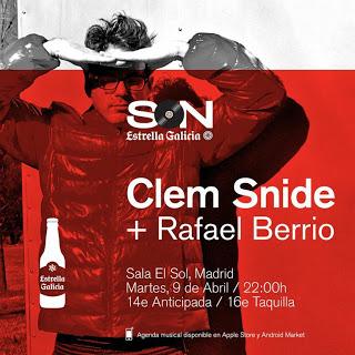 Sorteamos una entrada doble para Clem Snide en Madrid