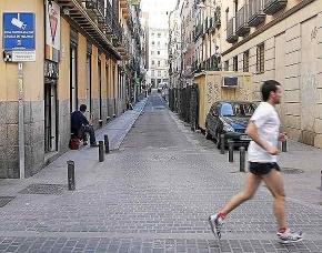 Calle de la Ballesta, en Madrid