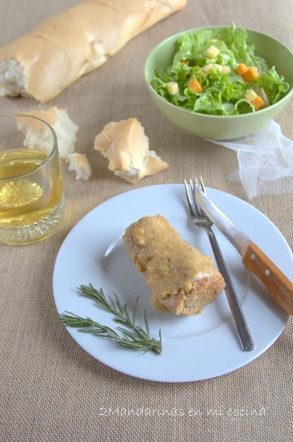 Solomillo de cerdo con  manzana y sidra y especias DUCROS