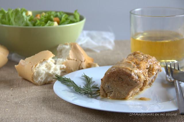 Solomillo de cerdo con  manzana y sidra y especias DUCROS